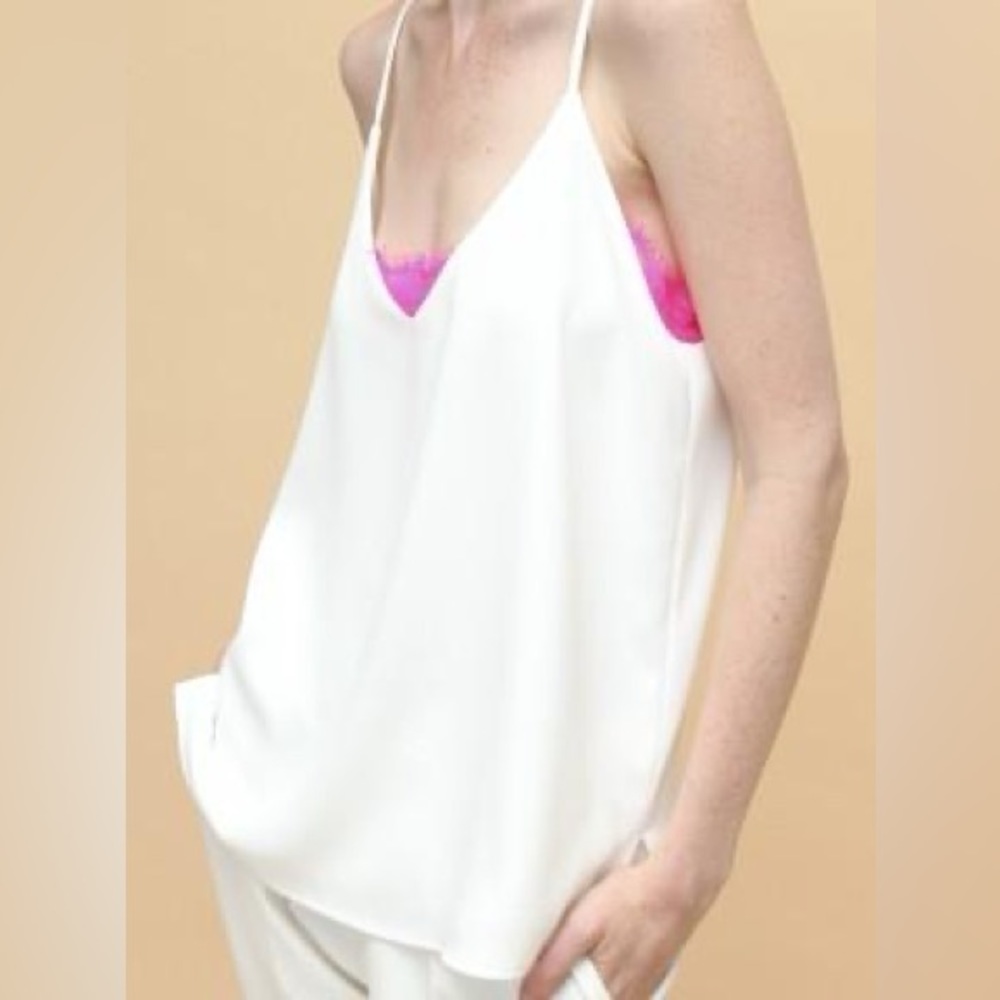 Vilagallo Elettra Crep Crudo Shirt